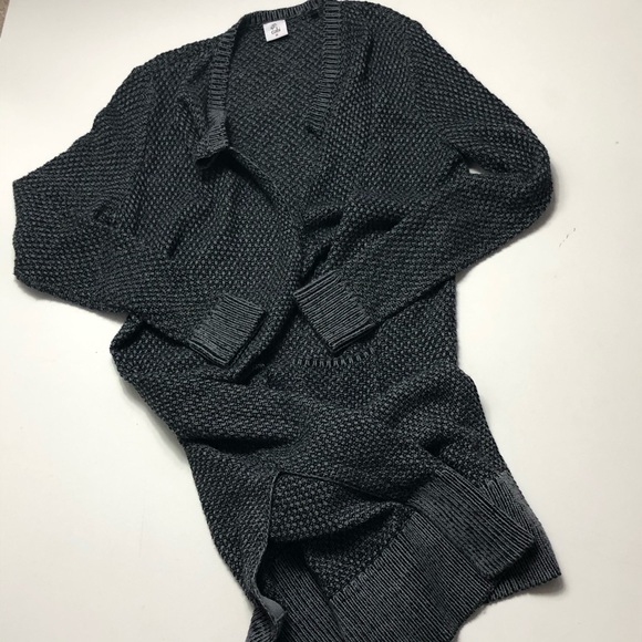 CAbi Lara Open Front Chunky Knit Duster Cardigan size M - Picture 2 of 4